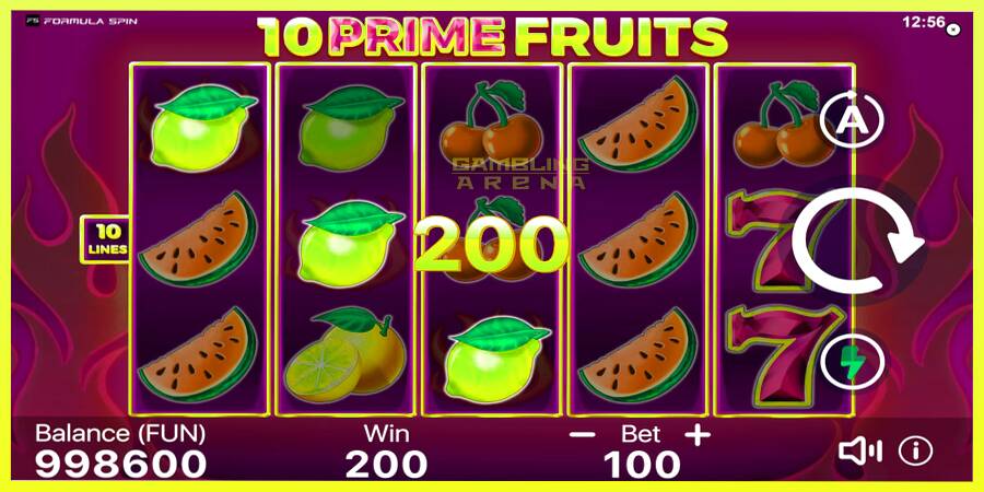 चित्र 3 गेमिंग मशीन 10 Prime Fruits