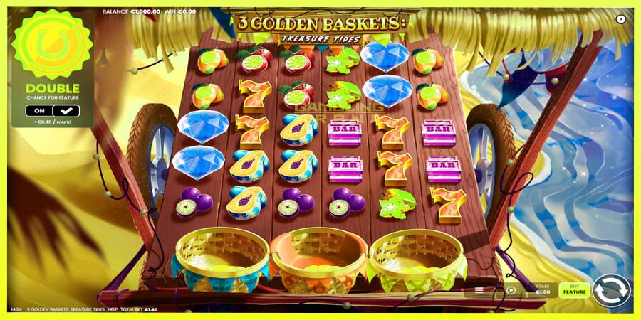 चित्र 1 गेमिंग मशीन 3 Golden Baskets: Treasure Tides