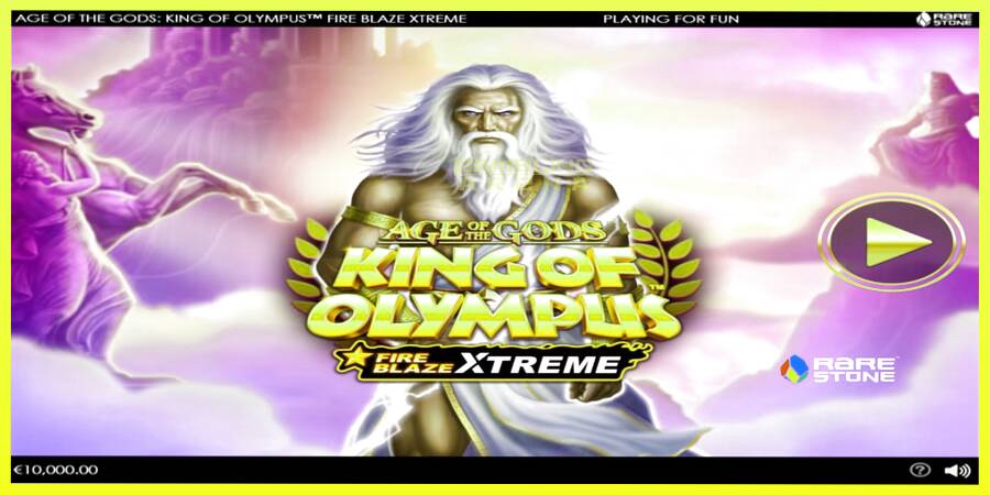 चित्र 1 गेमिंग मशीन Age of the Gods: King of Olympus Fire Blaze Xtreme