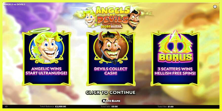 चित्र 1 गेमिंग मशीन Angels vs Devils