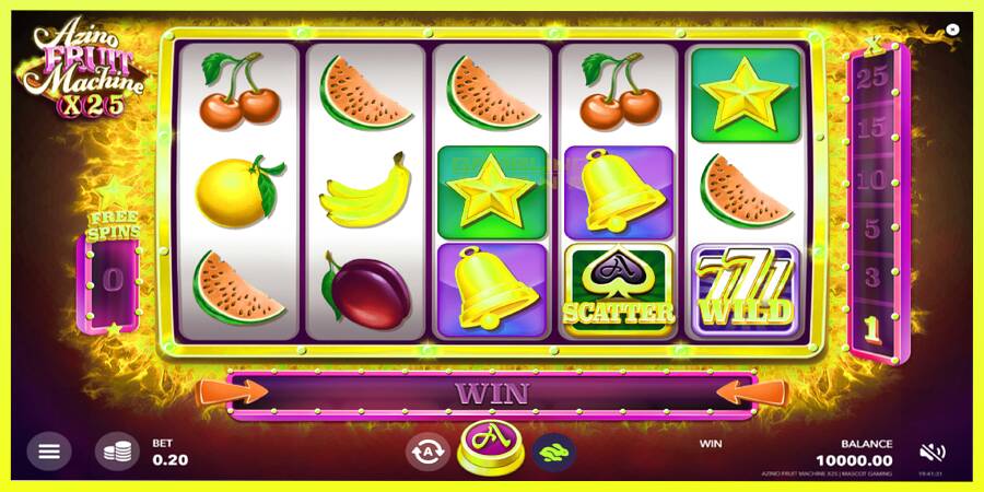 चित्र 2 गेमिंग मशीन Azino Fruit Machine x25