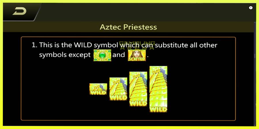 चित्र 6 गेमिंग मशीन Aztec Priestess