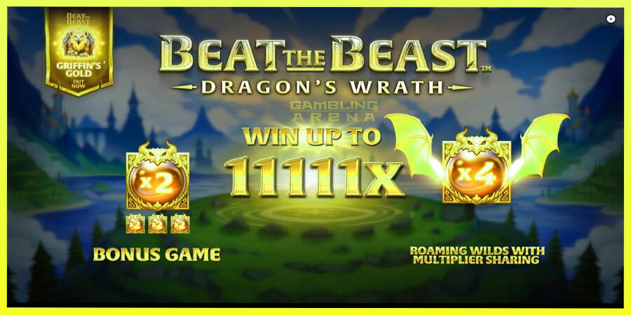 चित्र 1 गेमिंग मशीन Beat the Beast Dragons Wrath