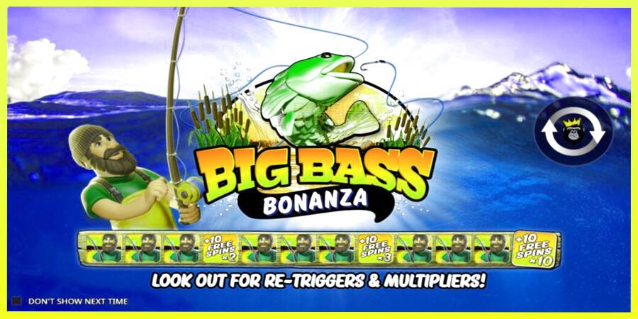 चित्र 1 गेमिंग मशीन Big Bass Bonanza