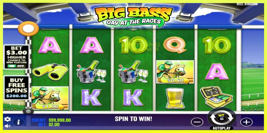 चित्र 2 गेमिंग मशीन Big Bass Day at Races