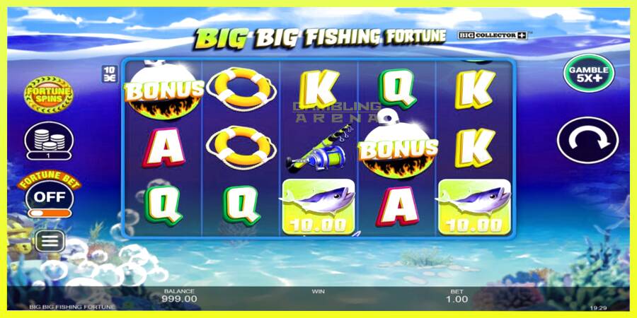 चित्र 2 गेमिंग मशीन Big Big Fishing Fortune