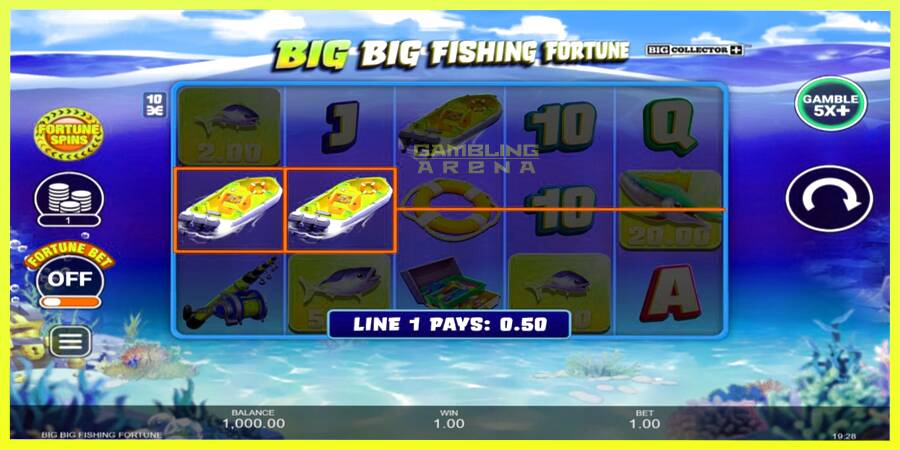 चित्र 3 गेमिंग मशीन Big Big Fishing Fortune