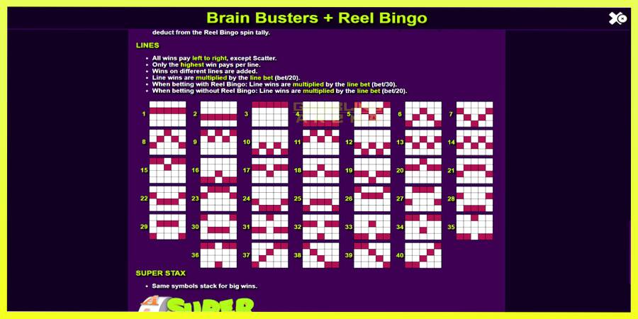 चित्र 7 गेमिंग मशीन Brain Busters