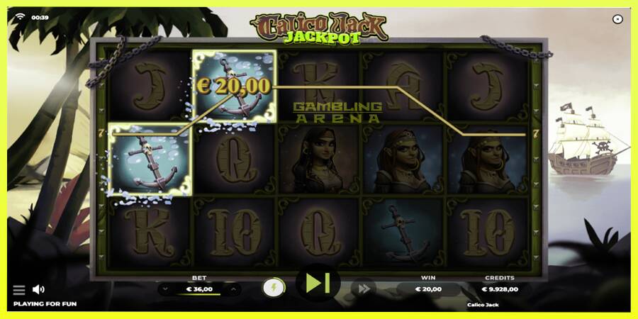 चित्र 2 गेमिंग मशीन Calico Jack Jackpot