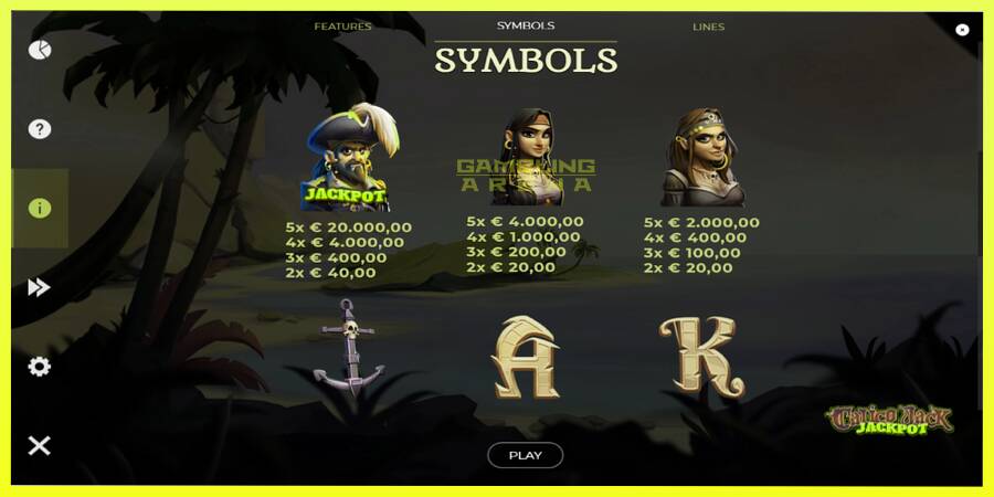 चित्र 6 गेमिंग मशीन Calico Jack Jackpot