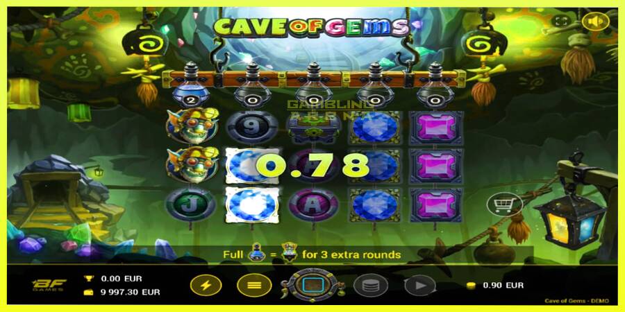 चित्र 3 गेमिंग मशीन Cave of Gems