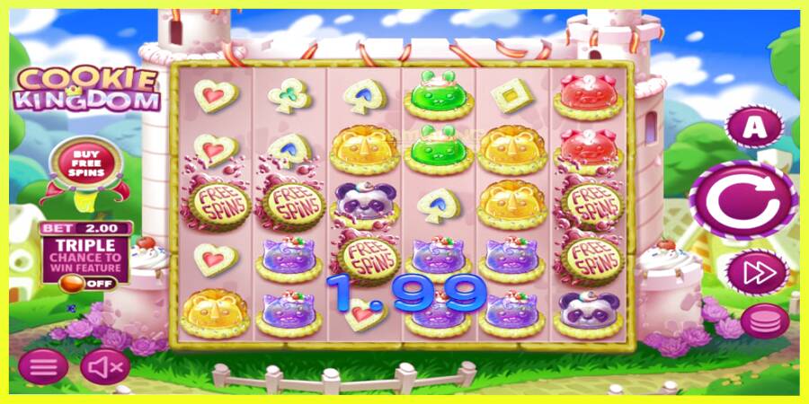 चित्र 3 गेमिंग मशीन Cookie Kingdom