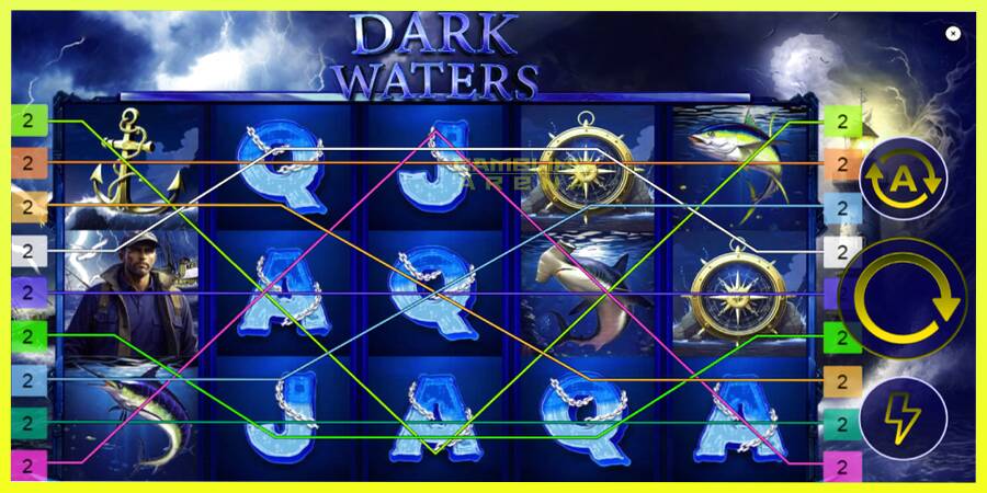 चित्र 1 गेमिंग मशीन Dark Waters