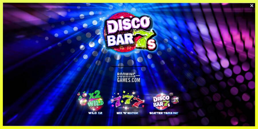 चित्र 1 गेमिंग मशीन Disco Bar 7s