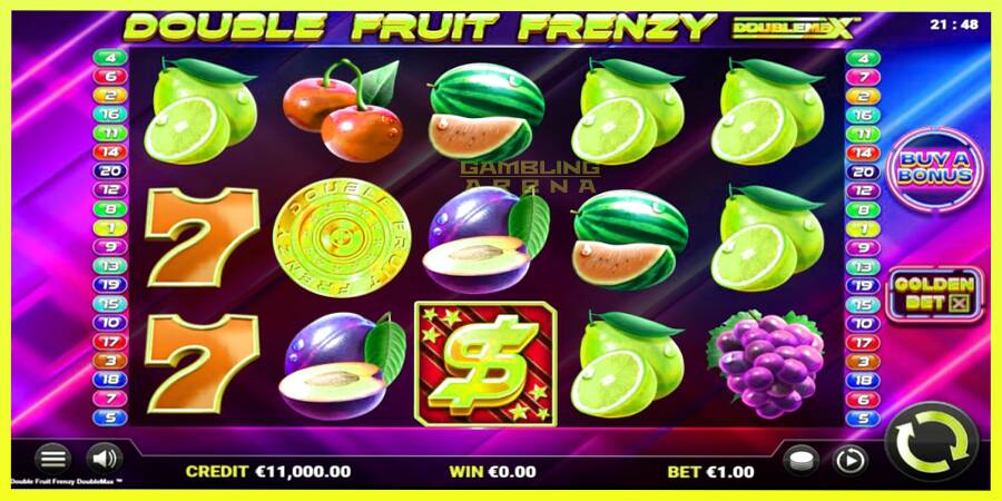 चित्र 1 गेमिंग मशीन Double Fruit Frenzy DoubleMax