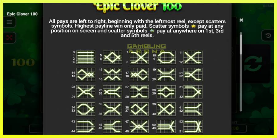 चित्र 5 गेमिंग मशीन Epic Clover 100