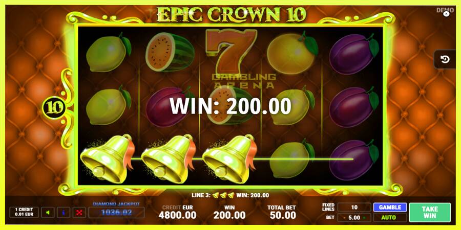 चित्र 2 गेमिंग मशीन Epic Crown 10