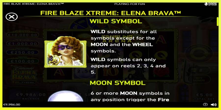 चित्र 4 गेमिंग मशीन Fire Blaze Extreme: Elena Brava