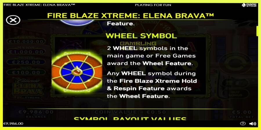 चित्र 5 गेमिंग मशीन Fire Blaze Extreme: Elena Brava