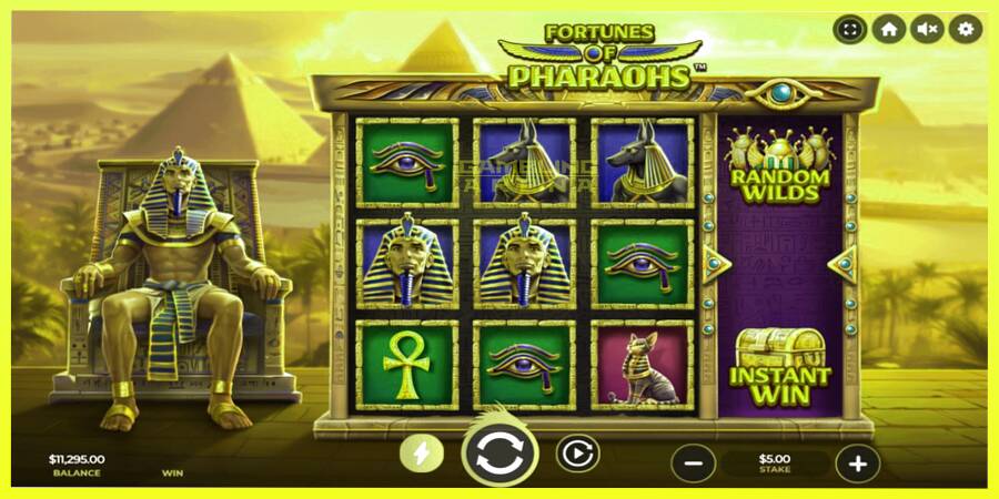 चित्र 2 गेमिंग मशीन Fortunes of Pharaohs