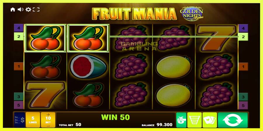 चित्र 2 गेमिंग मशीन Fruit Mania Golden Nights