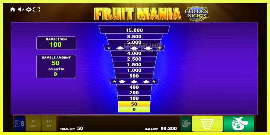 चित्र 3 गेमिंग मशीन Fruit Mania Golden Nights