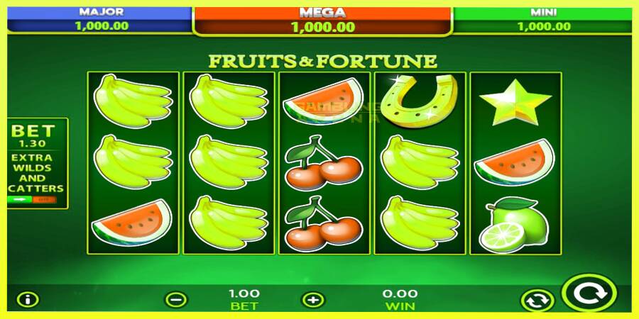 चित्र 1 गेमिंग मशीन Fruits & Fortune