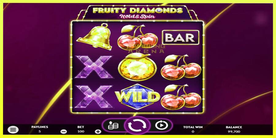 चित्र 2 गेमिंग मशीन Fruity Diamonds