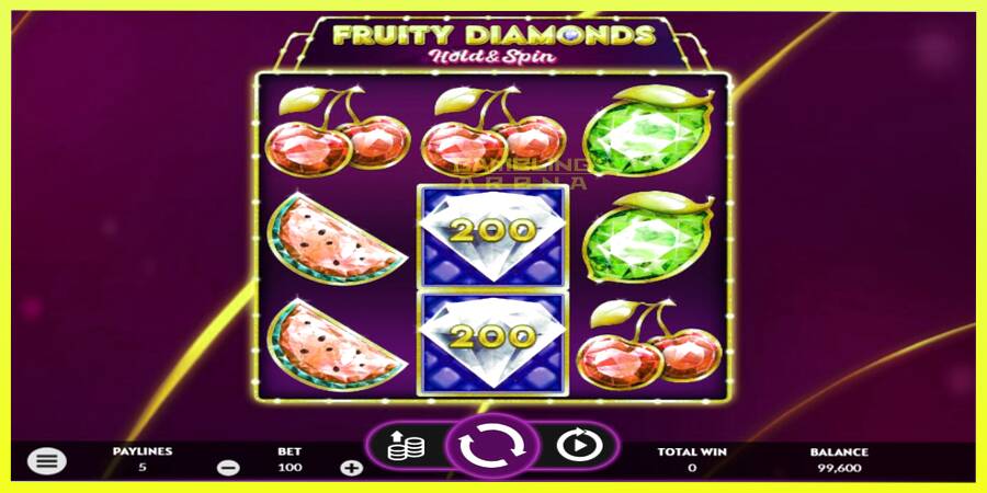 चित्र 3 गेमिंग मशीन Fruity Diamonds