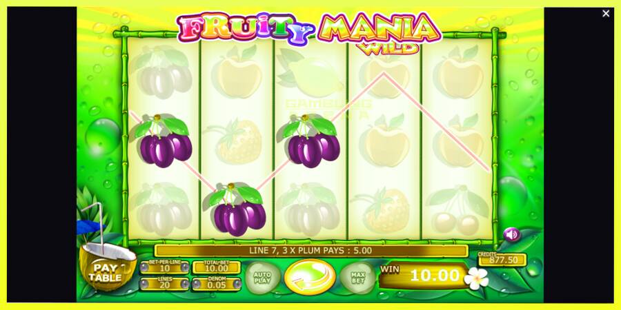 चित्र 4 गेमिंग मशीन Fruity Mania