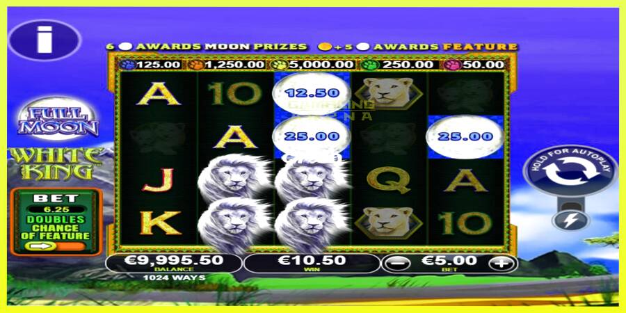 चित्र 2 गेमिंग मशीन Full Moon: White King PowerPlay Jackpot