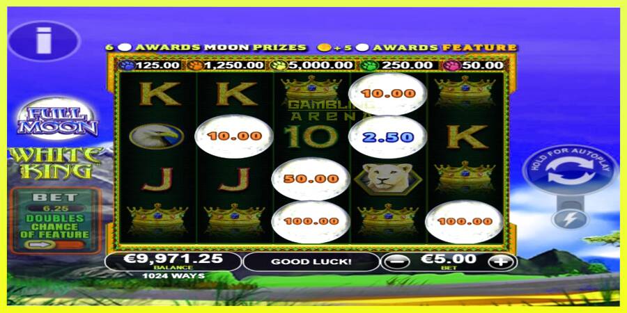 चित्र 3 गेमिंग मशीन Full Moon: White King PowerPlay Jackpot