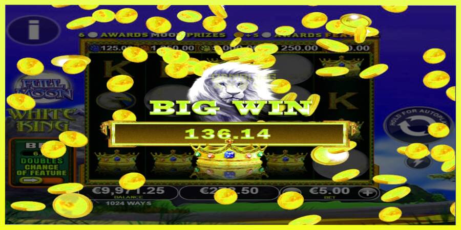 चित्र 4 गेमिंग मशीन Full Moon: White King PowerPlay Jackpot