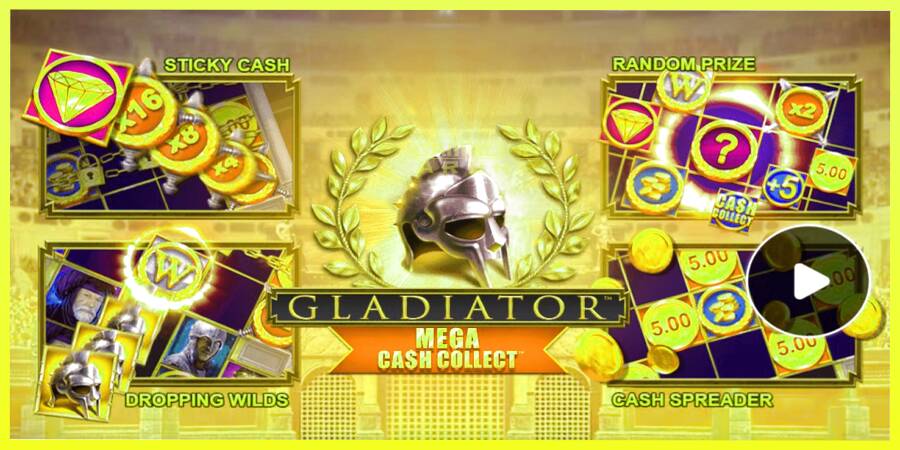 चित्र 1 गेमिंग मशीन Gladiator: Mega Cash Collect