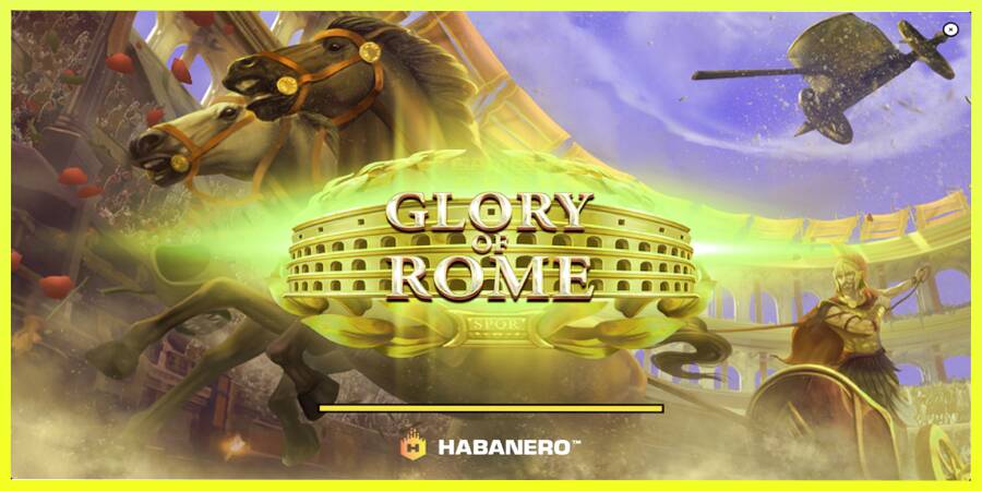 चित्र 1 गेमिंग मशीन Glory of Rome