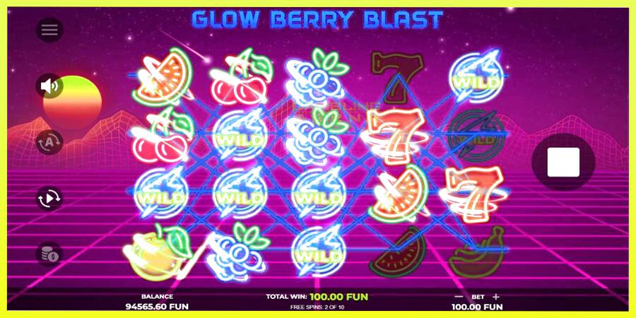 चित्र 4 गेमिंग मशीन Glow Berry Blast