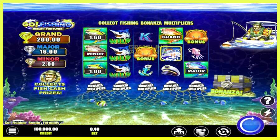 चित्र 2 गेमिंग मशीन Go! Fishing: Reelin Fortunes