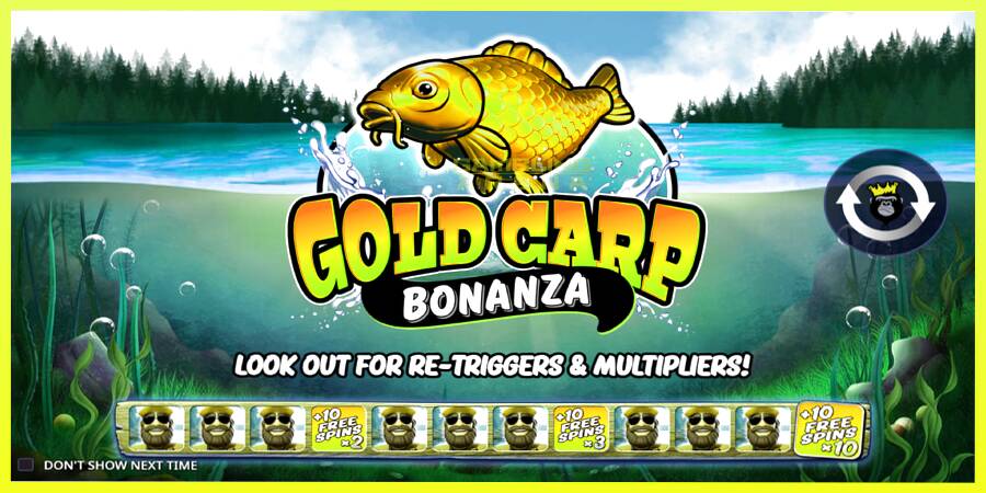 चित्र 1 गेमिंग मशीन Gold Carp Bonanza