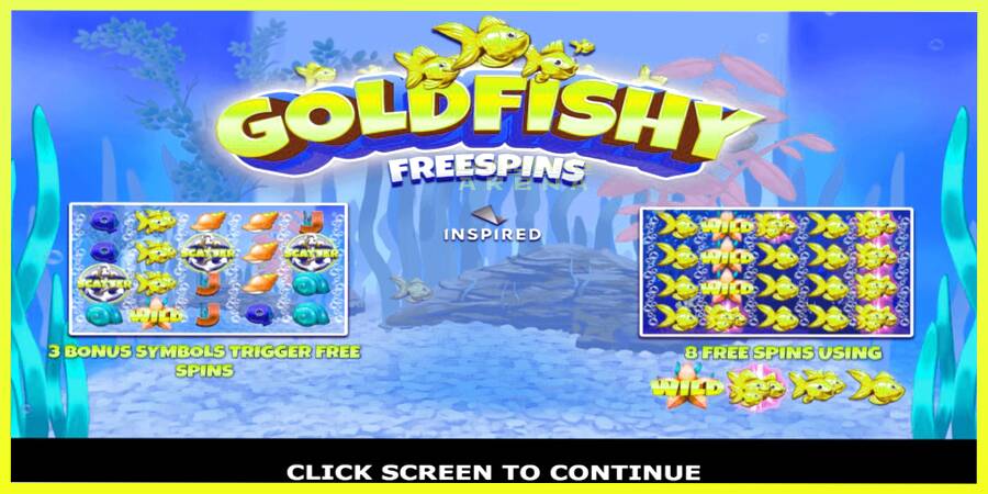 चित्र 1 गेमिंग मशीन Gold Fishy Free Spins