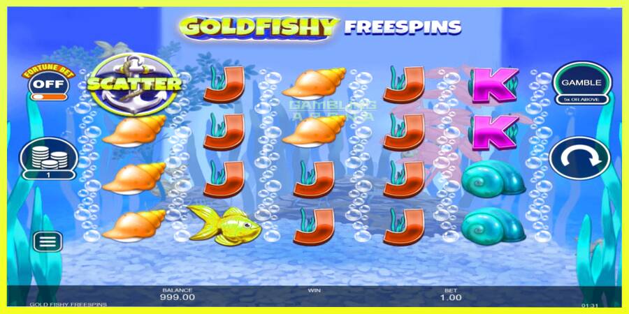 चित्र 2 गेमिंग मशीन Gold Fishy Free Spins