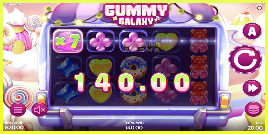 चित्र 3 गेमिंग मशीन Gummy Galaxy