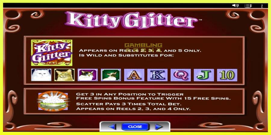 चित्र 5 गेमिंग मशीन Kitty Glitter