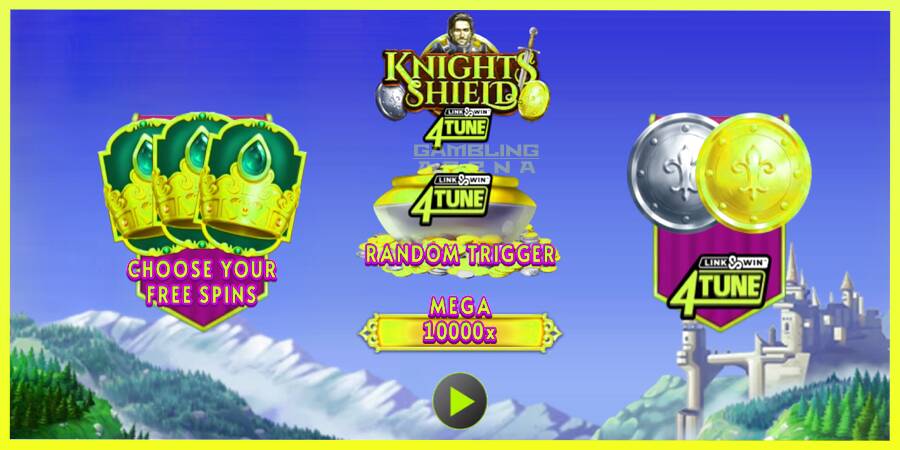 चित्र 1 गेमिंग मशीन Knights Shield Link & Win 4Tune