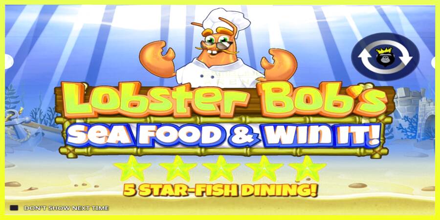 चित्र 1 गेमिंग मशीन Lobster Bobs Sea Food & Win It