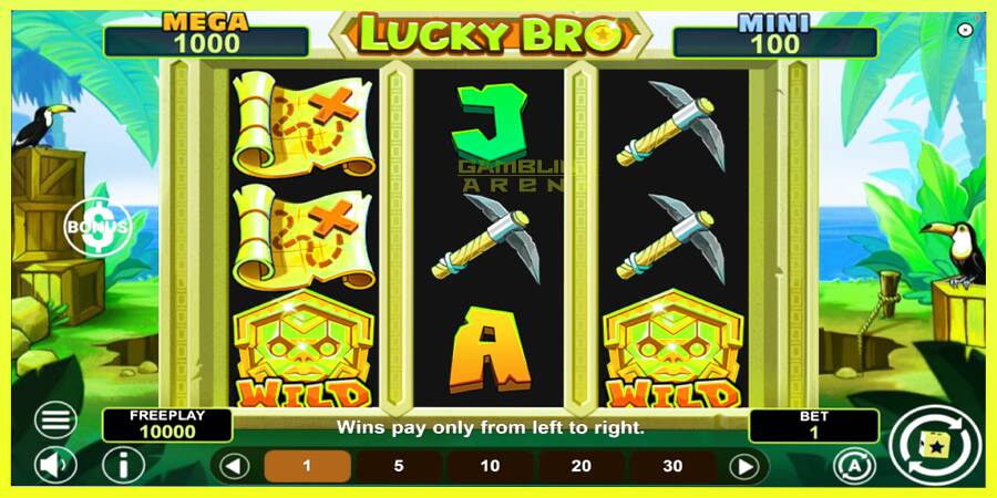 चित्र 2 गेमिंग मशीन Lucky Bro Hold & Win