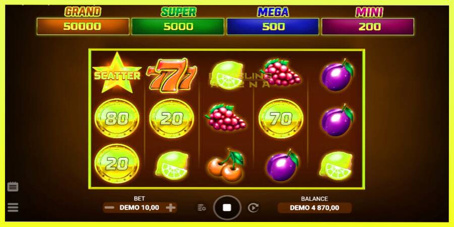 चित्र 3 गेमिंग मशीन Lucky Fruit Spins Bonus Buy