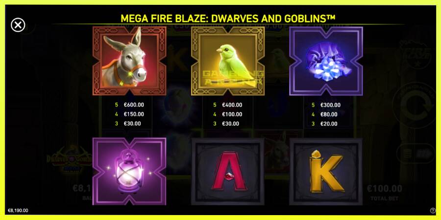 चित्र 6 गेमिंग मशीन Mega Fire Blaze: Dwarves & Goblins