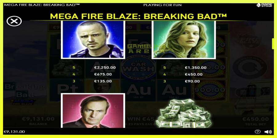 चित्र 6 गेमिंग मशीन Mega Fire Blaze: Breaking Bad