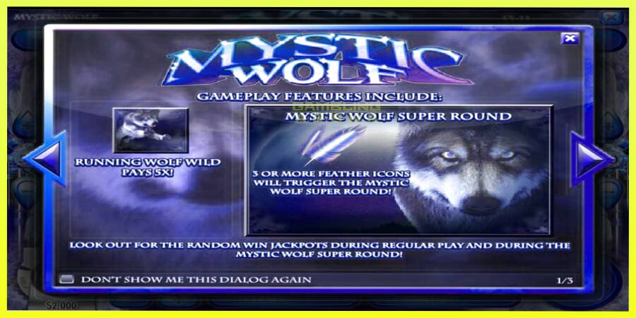 चित्र 7 गेमिंग मशीन Mystic Wolf