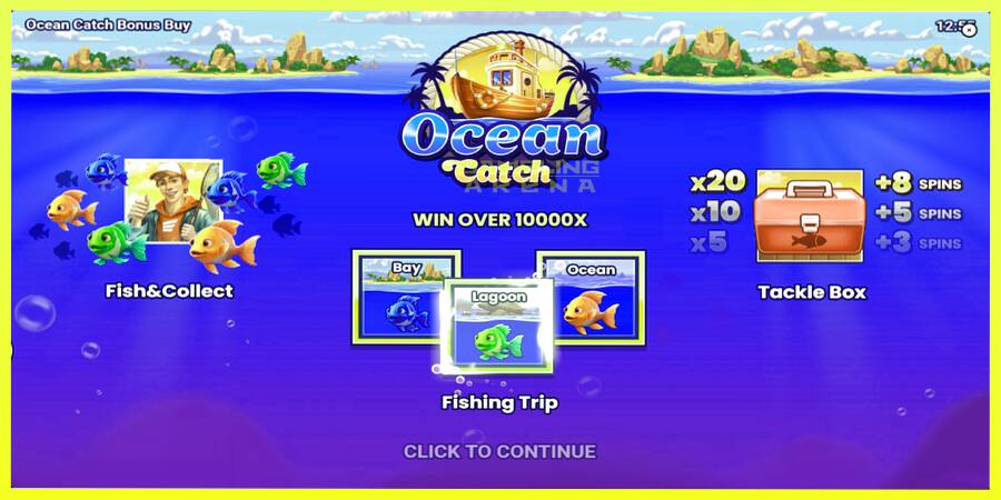 चित्र 1 गेमिंग मशीन Ocean Catch Bonus Buy